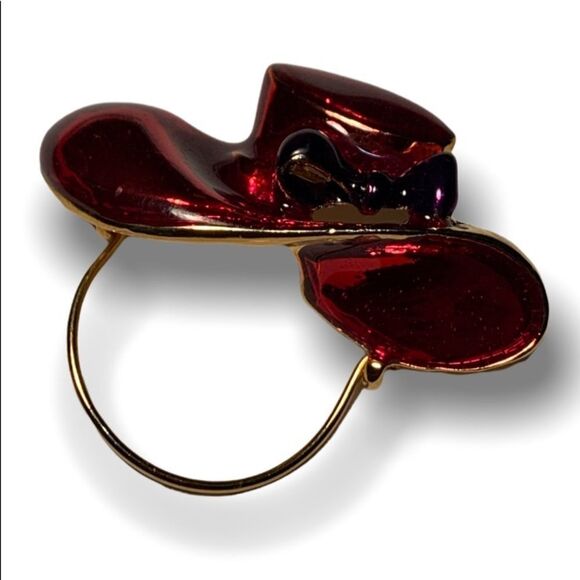 3/$25 Red Hat Society Brooch - Picture 6 of 9